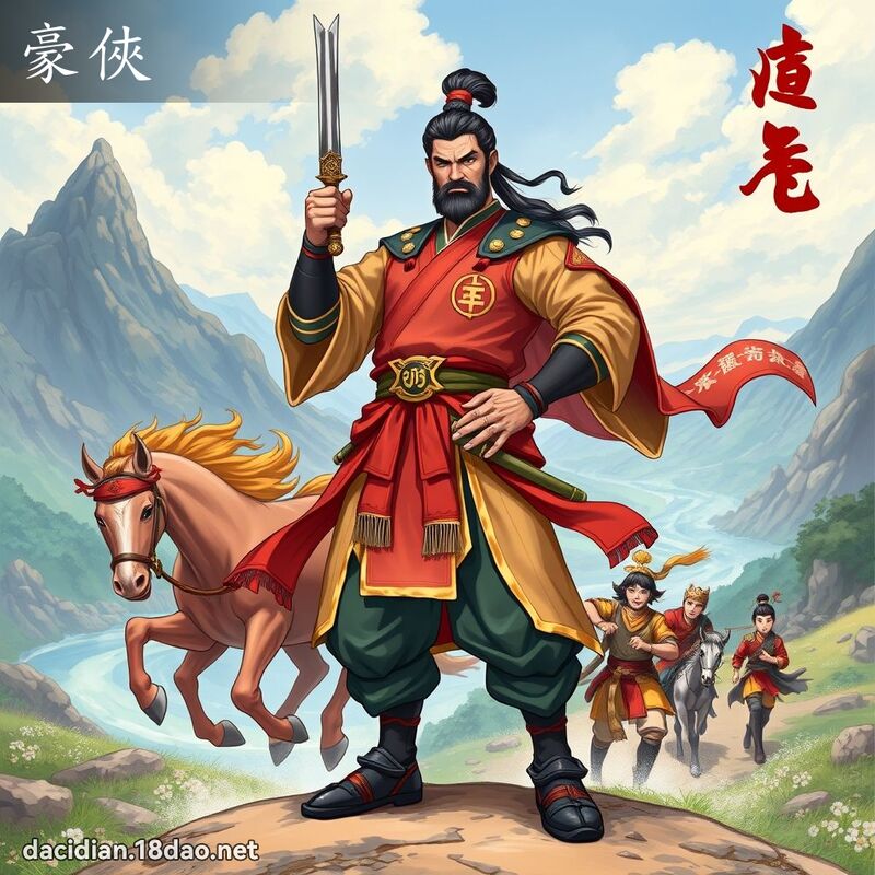 豪俠 - 國語大辭典配圖