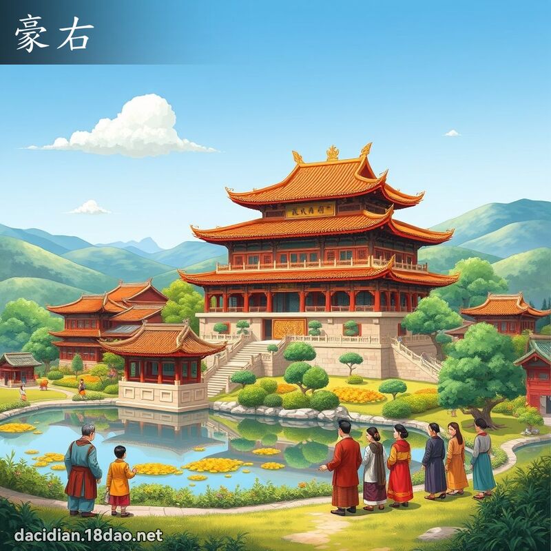 豪右 - 国语大辞典配图