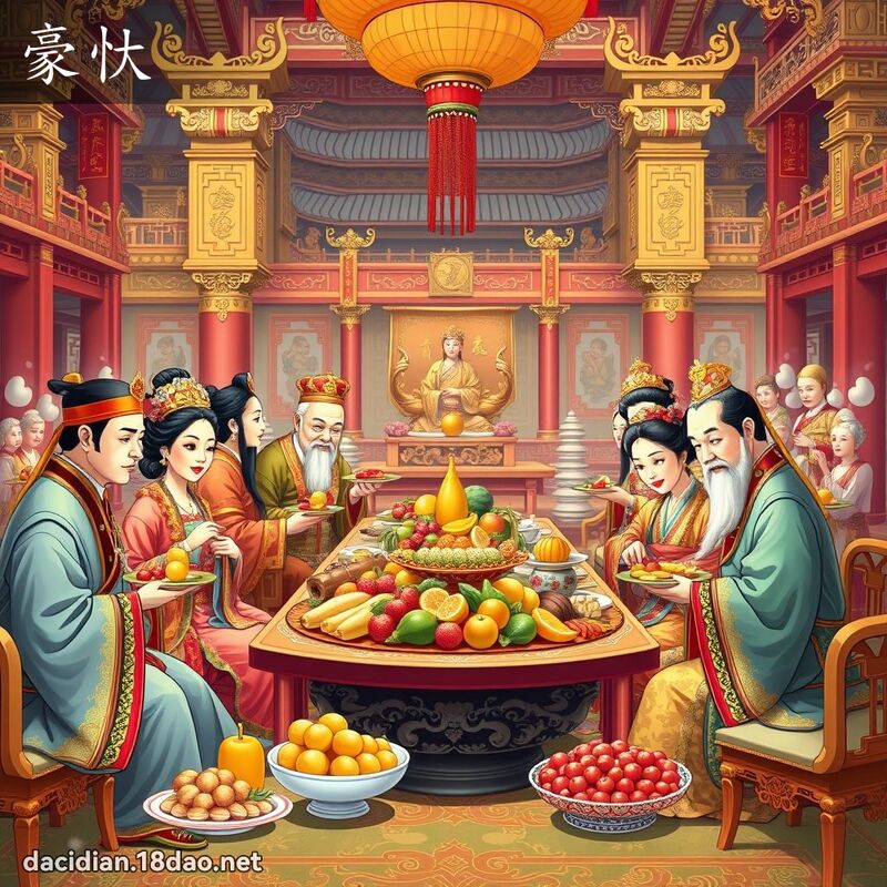 豪忕 - 国语大辞典配图