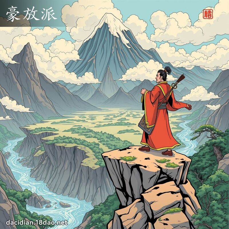 豪放派 - 国语大辞典配图