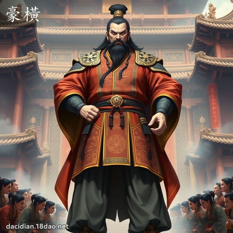 词语: 豪横 (多意词)