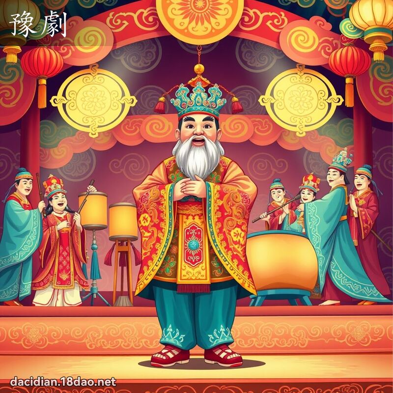 豫劇 - 國語大辭典配圖