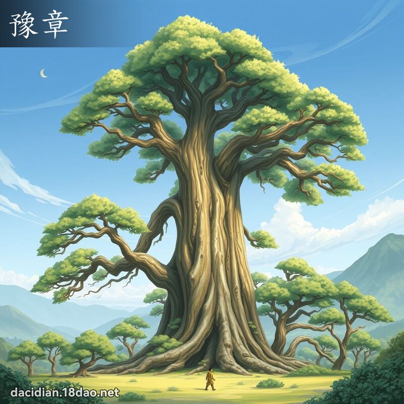 豫章 - 國語大辭典配圖