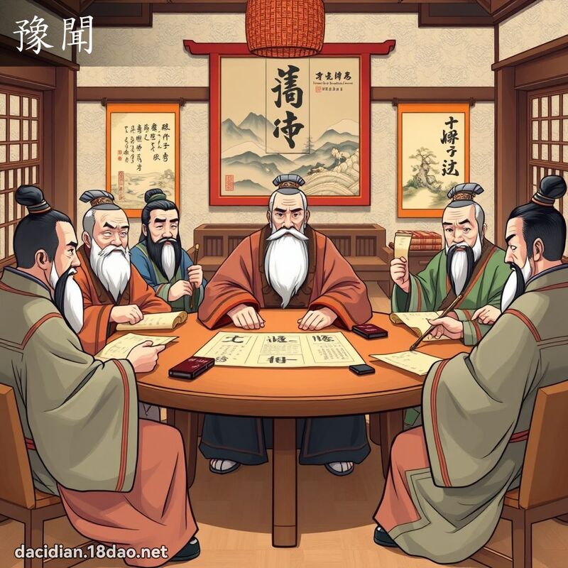 豫闻 - 国语大辞典配图
