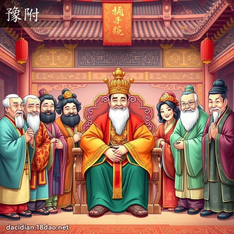 豫附 - 国语大辞典配图