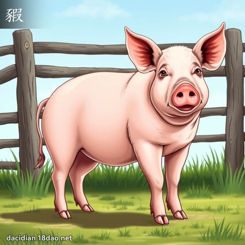 豭 - 國語大辭典配圖