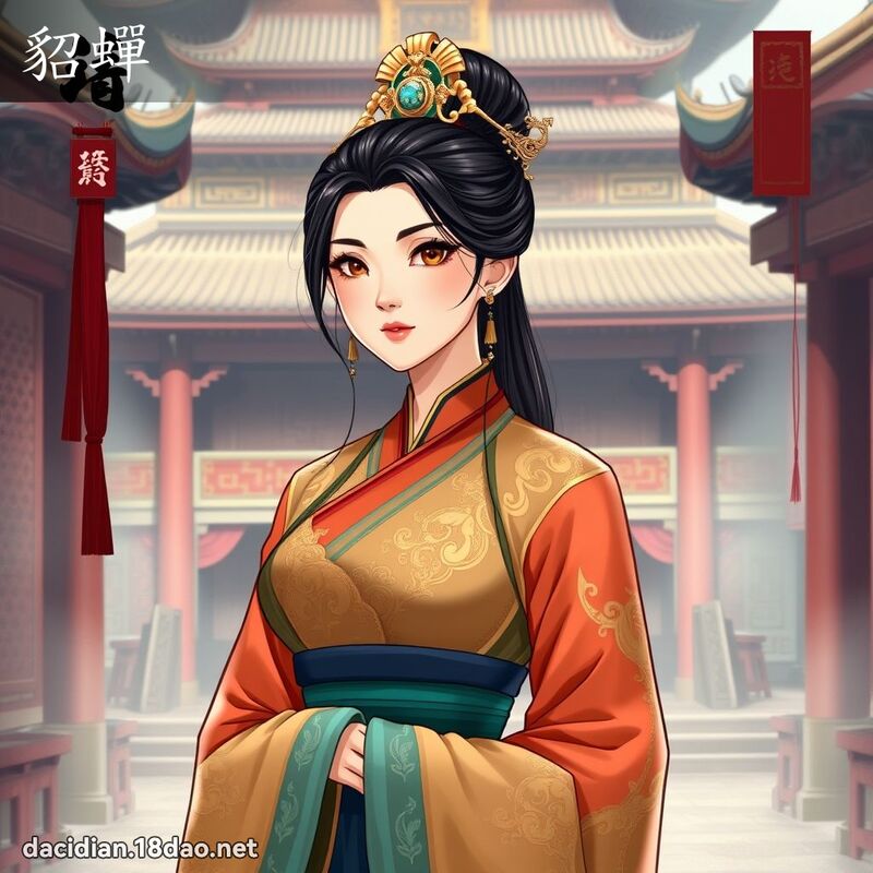 貂蝉 - 国语大辞典配图