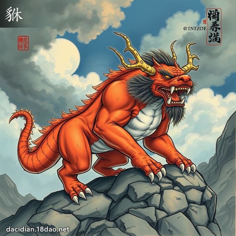 貅 - 國語大辭典配圖