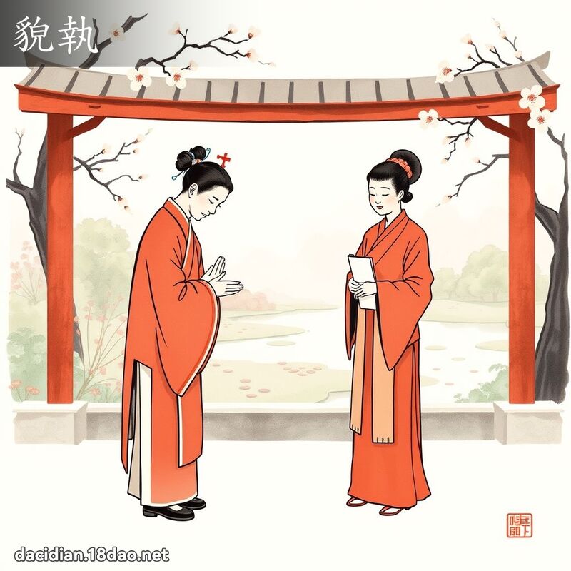 貌執 - 國語大辭典配圖