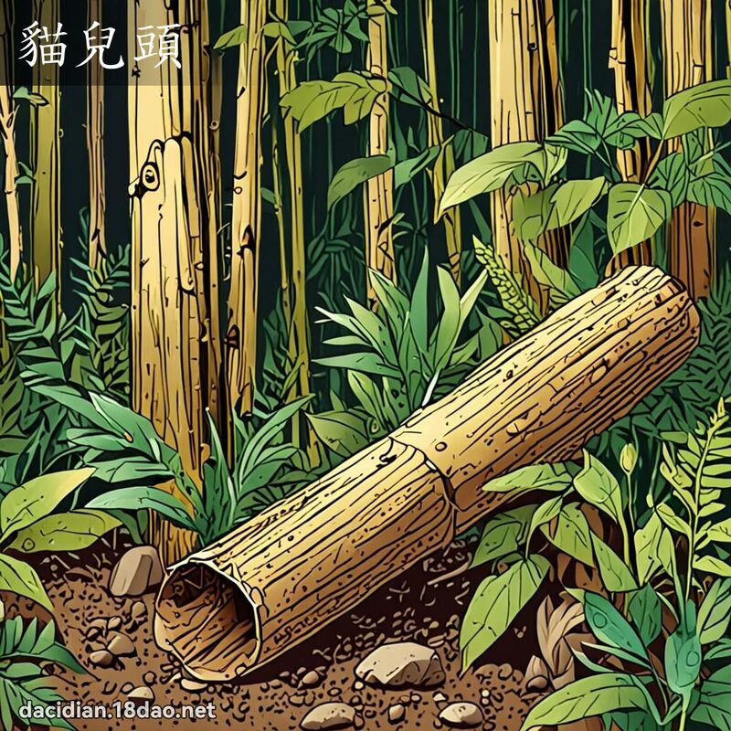 貓兒頭 - 國語大辭典配圖