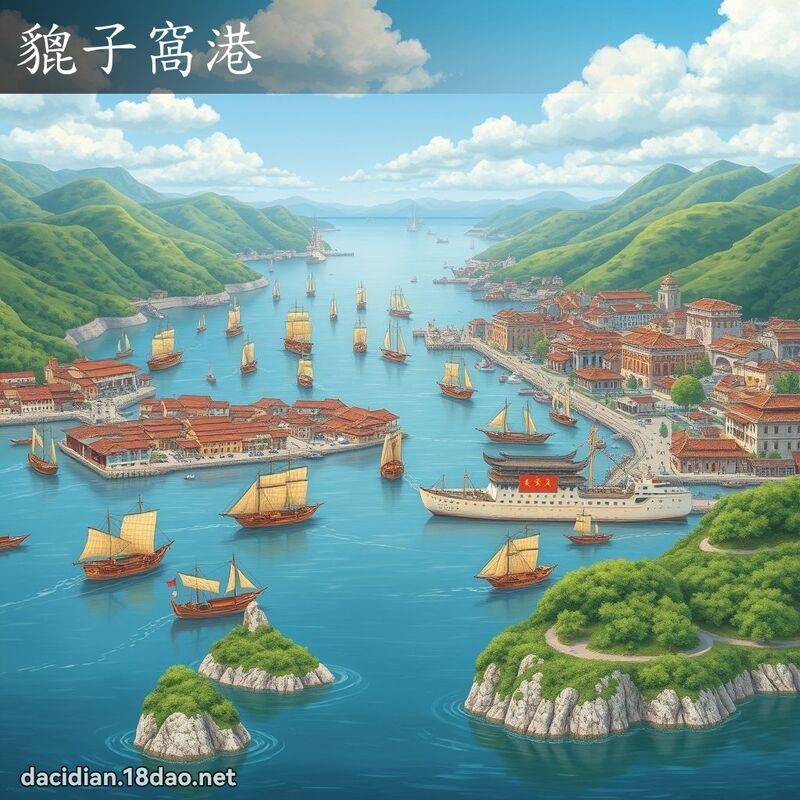 貔子窝港 - 国语大辞典配图