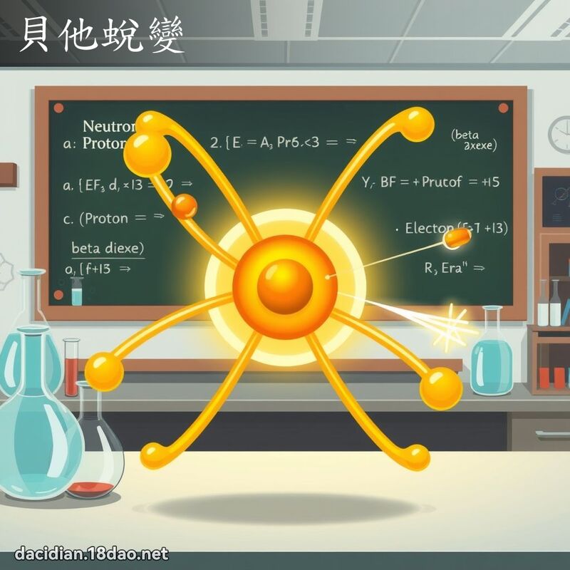 貝他蛻變 - 國語大辭典配圖