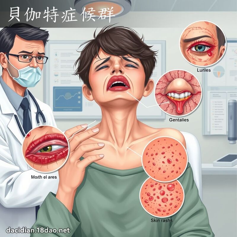 贝伽特症候群 - 国语大辞典配图