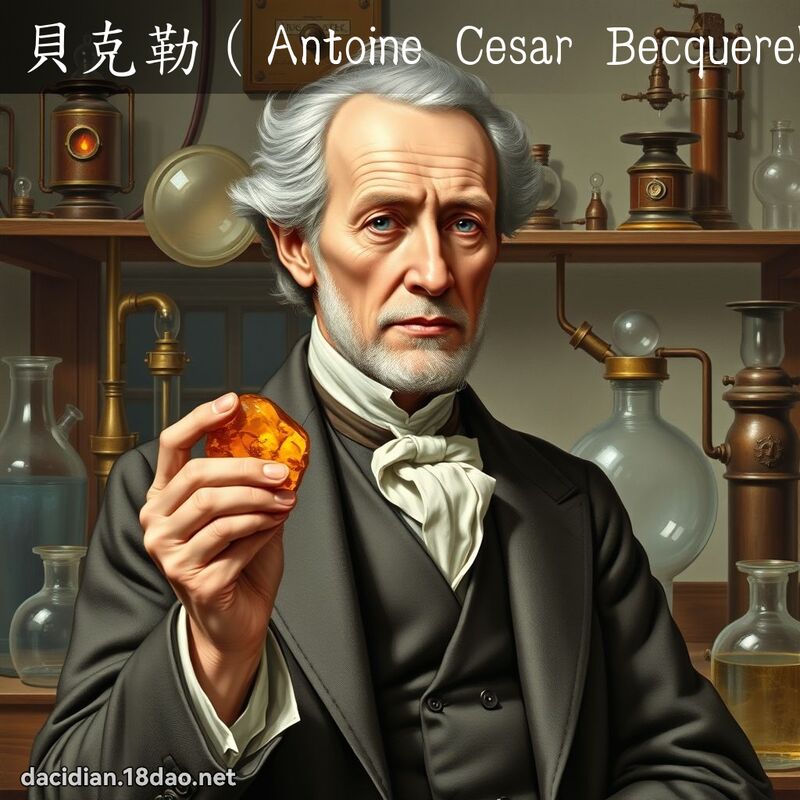 贝克勒（Antoine Cesar Becquerel） - 国语大辞典配图