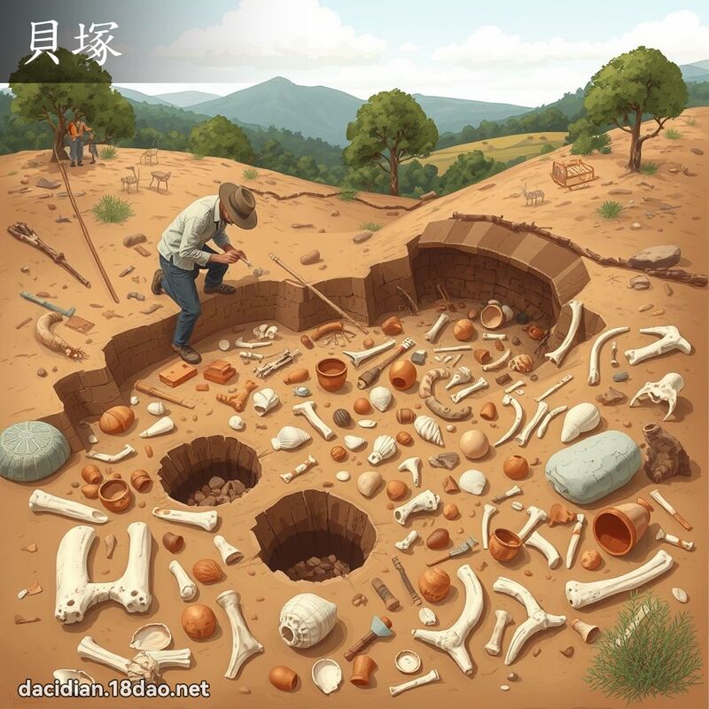 貝塚 - 國語大辭典配圖