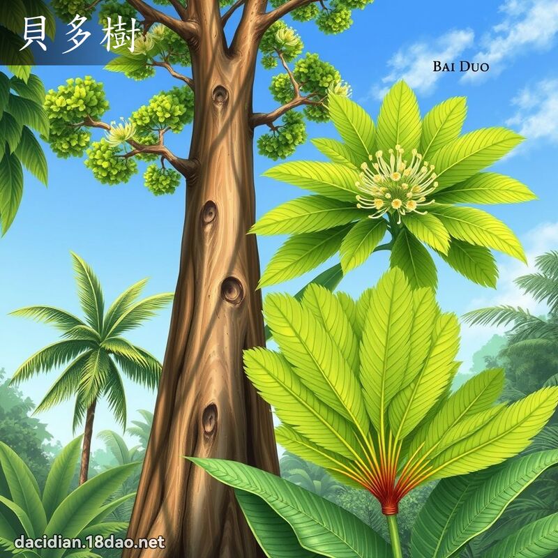 贝多树 - 国语大辞典配图