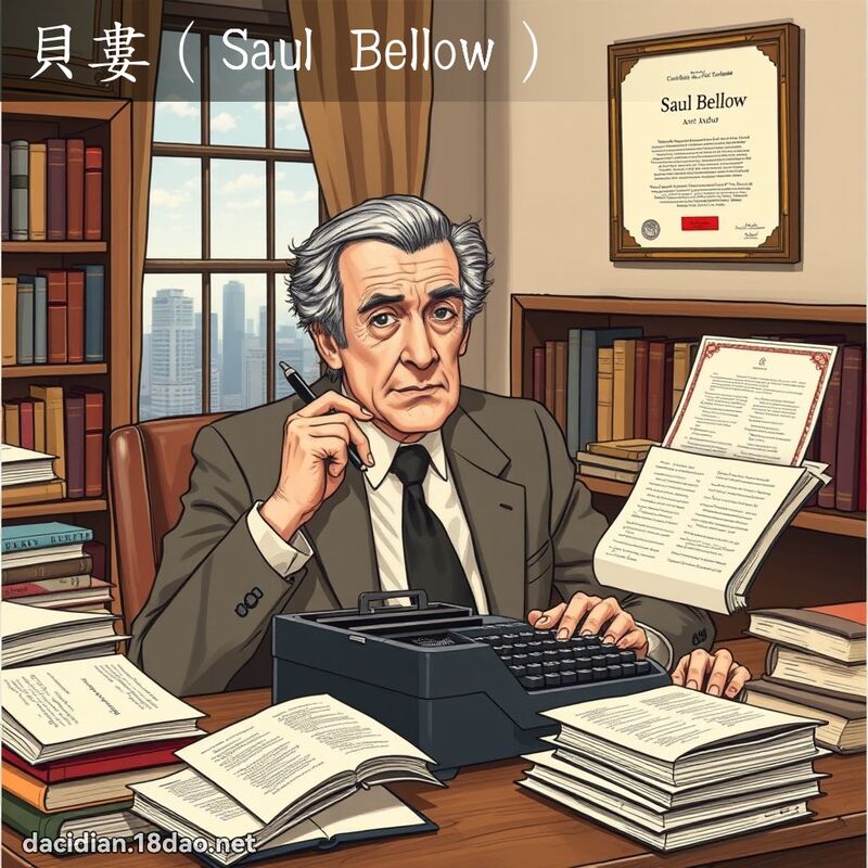 贝娄（Saul Bellow） - 国语大辞典配图