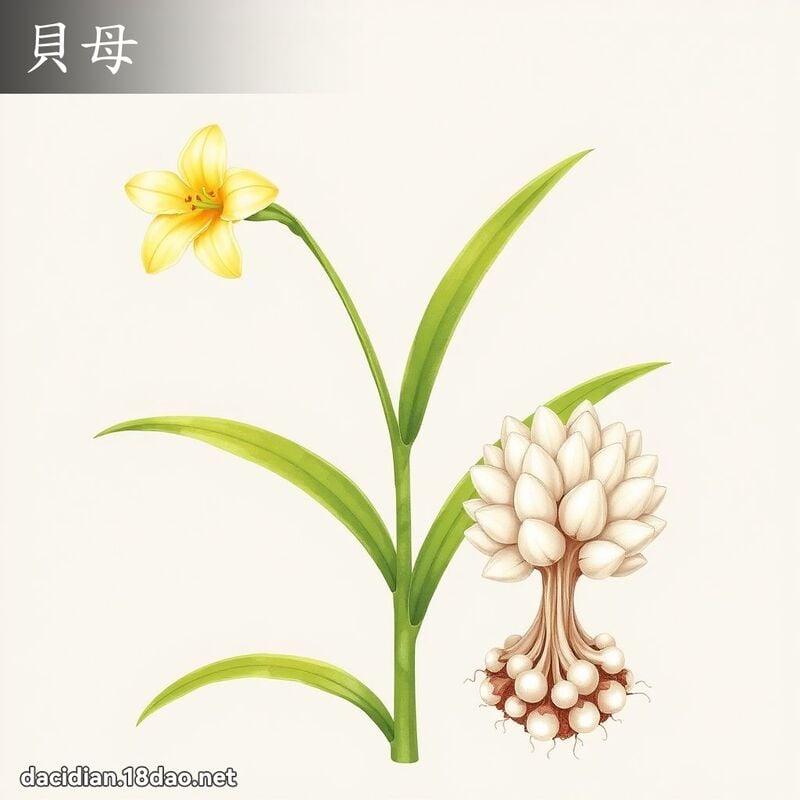 贝母 - 国语大辞典配图
