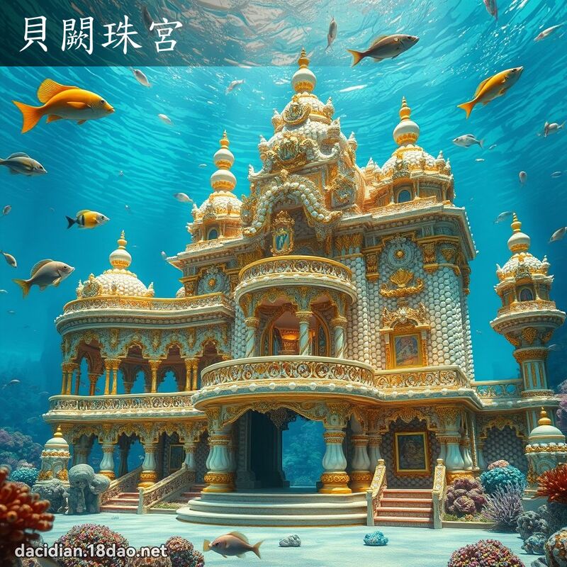 貝闕珠宮 - 國語大辭典配圖