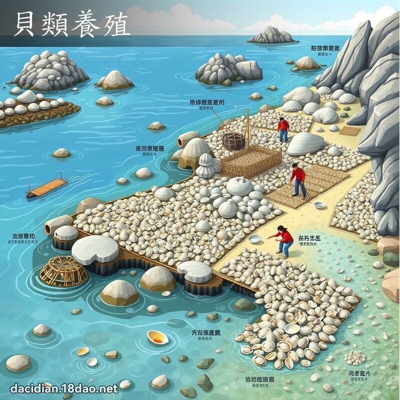 貝類養殖 - 國語大辭典配圖