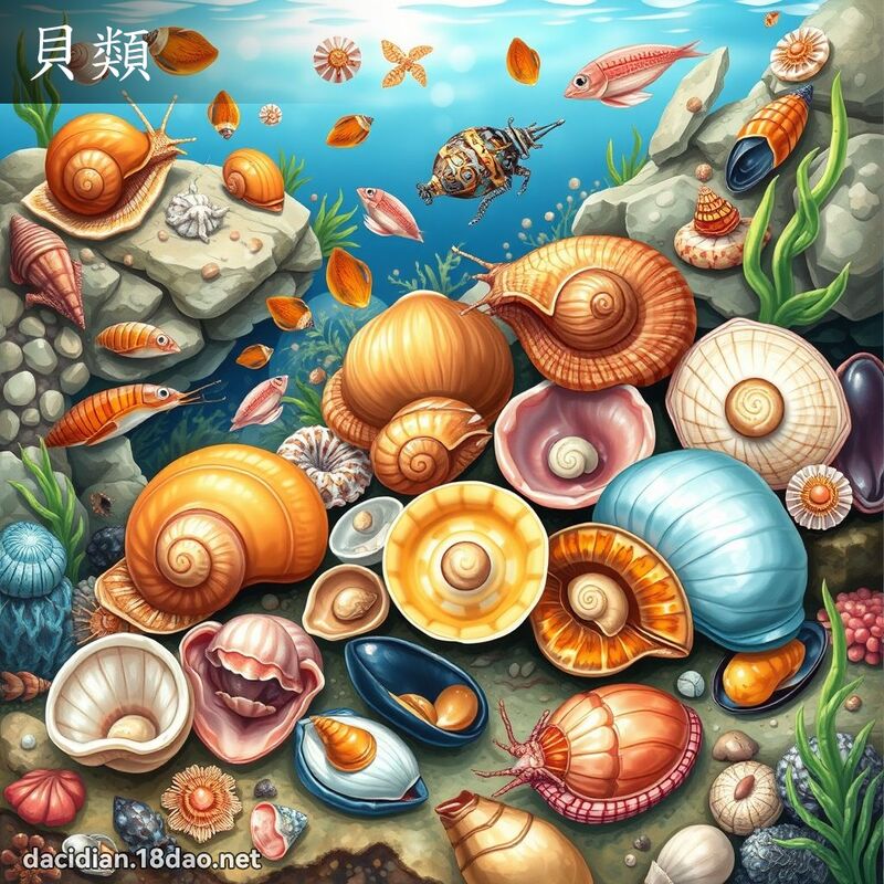 貝類 - 國語大辭典配圖