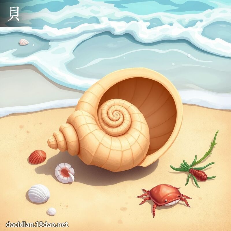 贝 - 国语大辞典配图