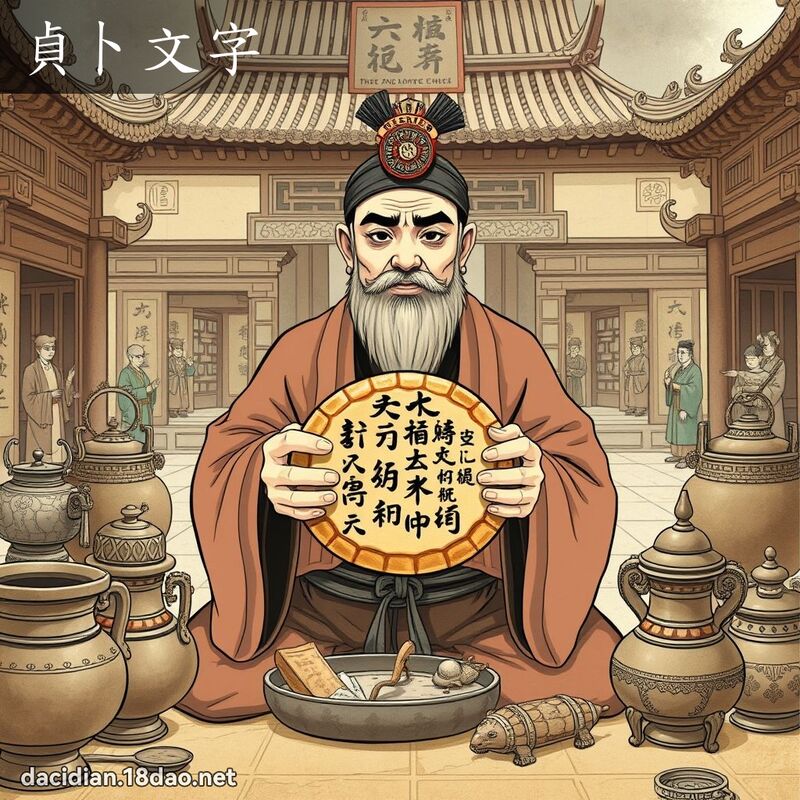 貞卜文字 - 國語大辭典配圖