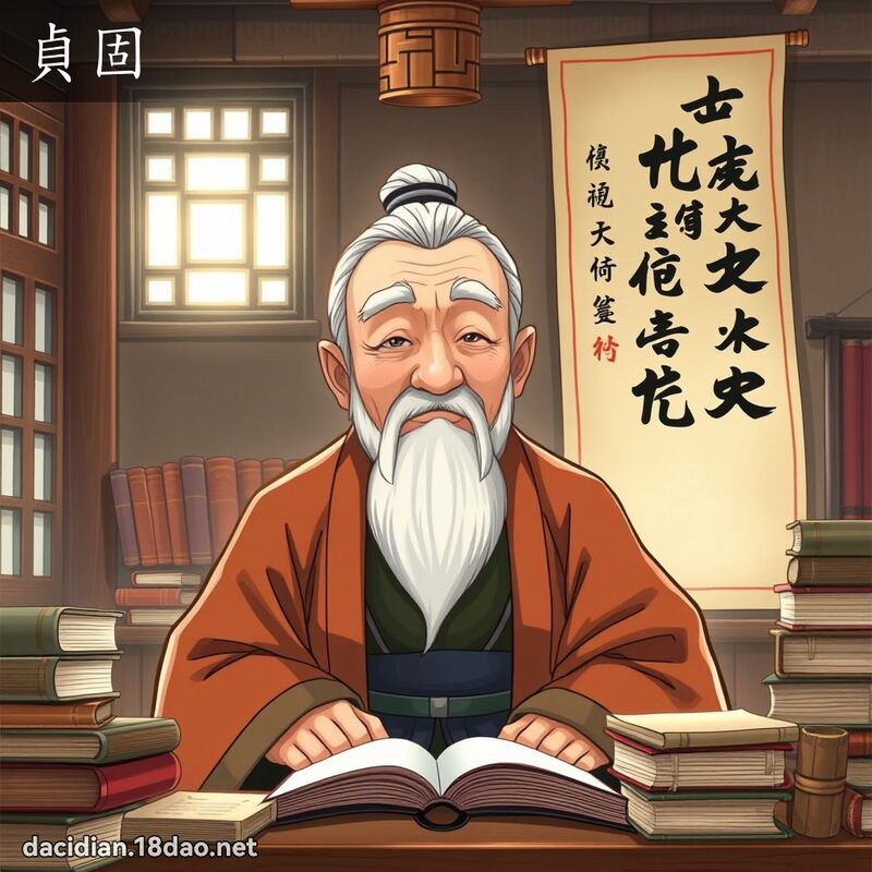 贞固 - 国语大辞典配图