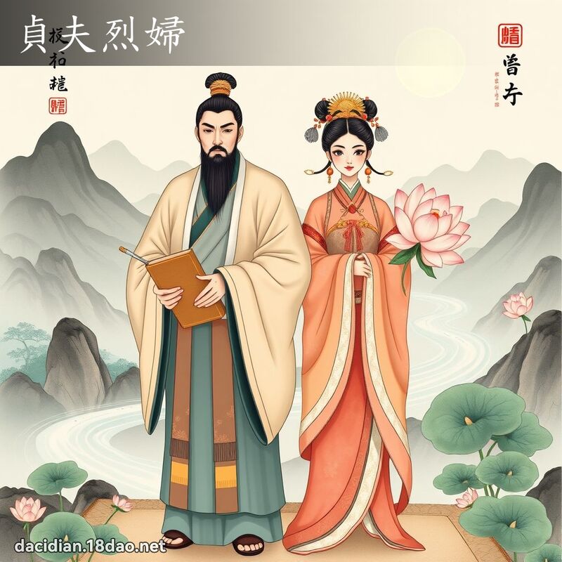 贞夫烈妇 - 国语大辞典配图