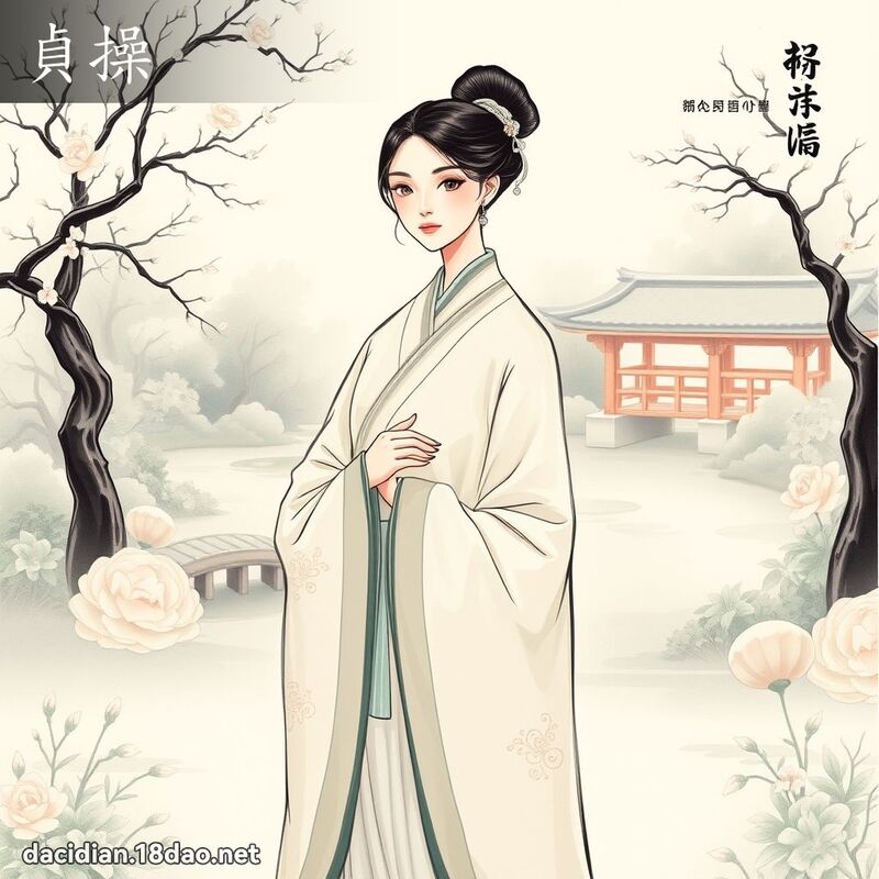 貞操 - 國語大辭典配圖