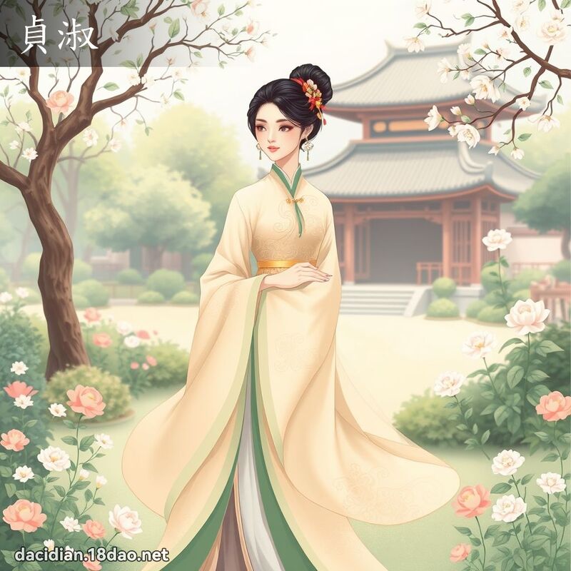 貞淑 - 國語大辭典配圖