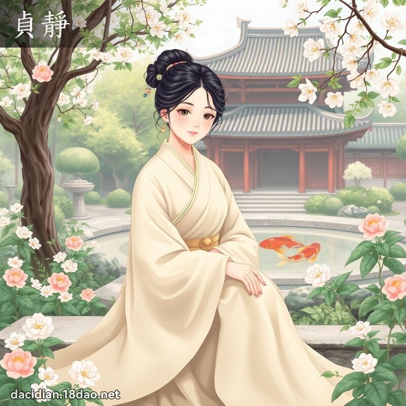 贞静 - 国语大辞典配图