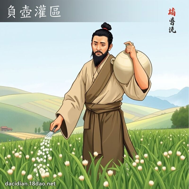 负壶灌区 - 国语大辞典配图