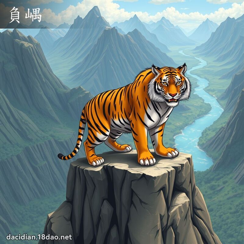 负嵎 - 国语大辞典配图