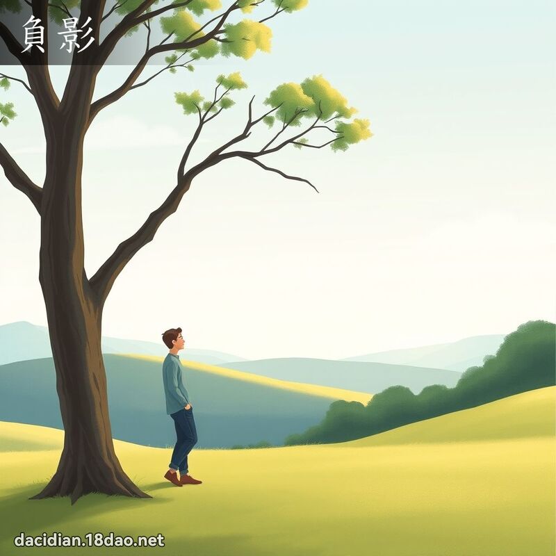 负影 - 国语大辞典配图