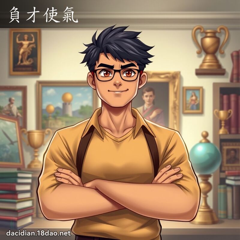 負才使氣 - 國語大辭典配圖