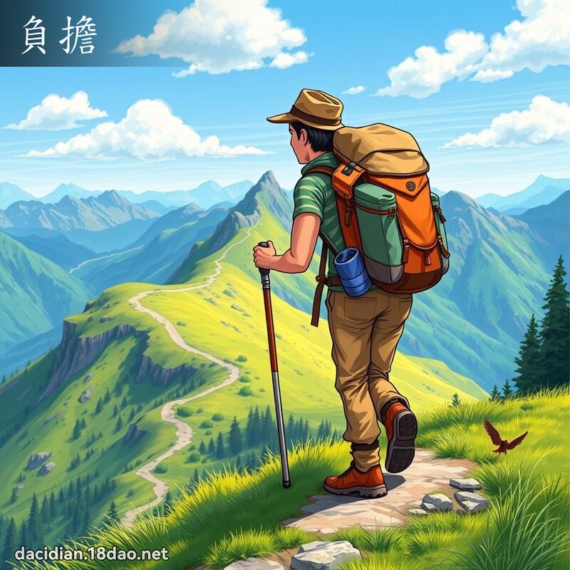負擔 - 國語大辭典配圖