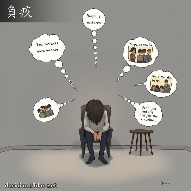 负疚 - 国语大辞典配图