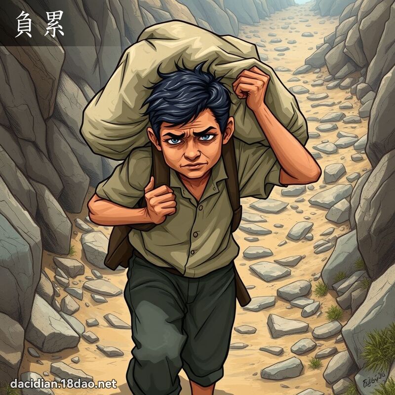 負累 - 國語大辭典配圖