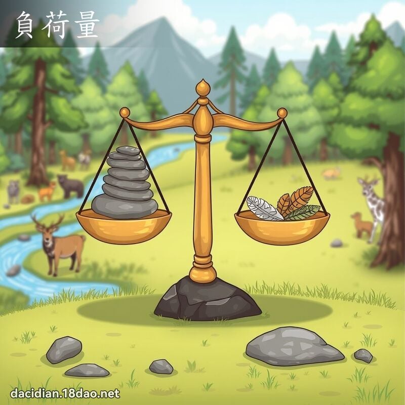 負荷量 - 國語大辭典配圖