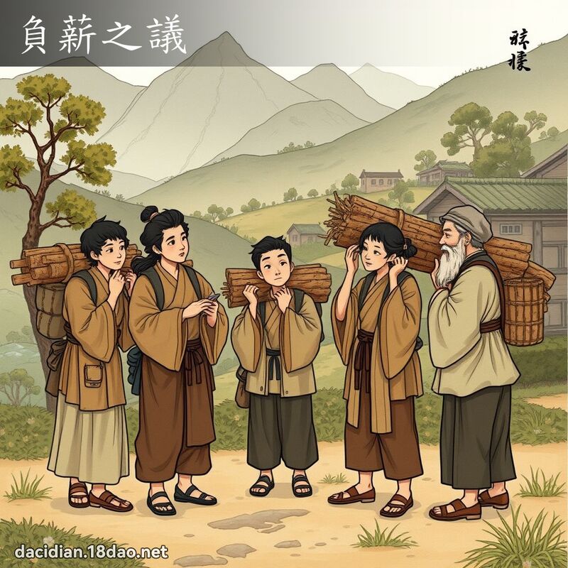 負薪之議 - 國語大辭典配圖