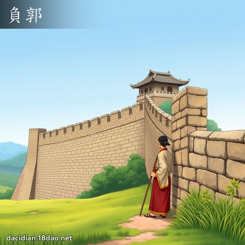 负郭 - 国语大辞典配图