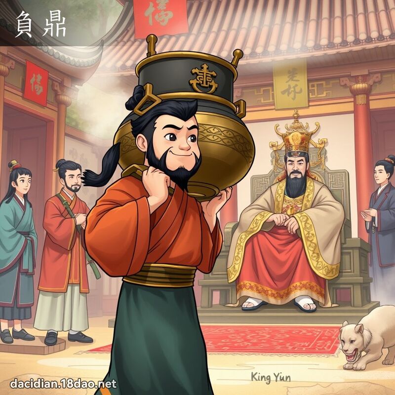 负鼎 - 国语大辞典配图