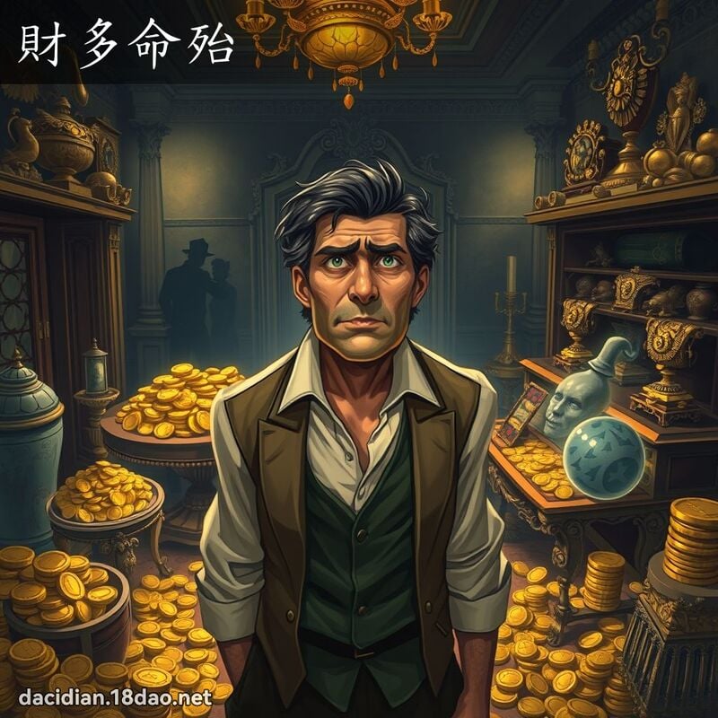 财多命殆 - 国语大辞典配图