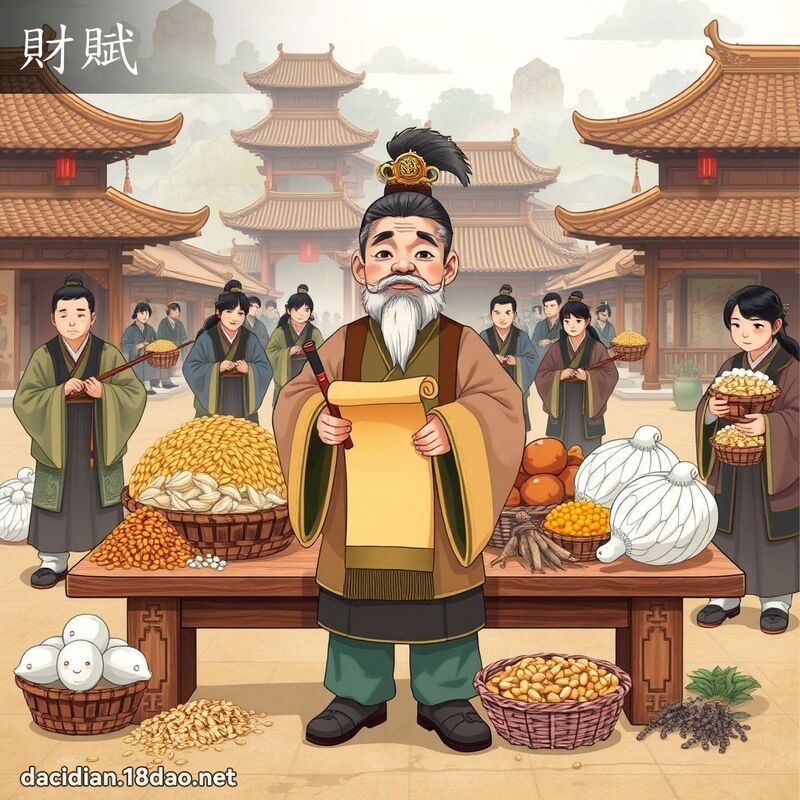 财赋 - 国语大辞典配图