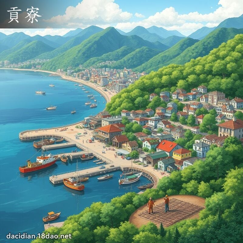 贡寮 - 国语大辞典配图