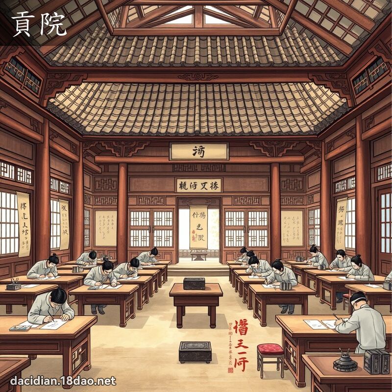 貢院 - 國語大辭典配圖