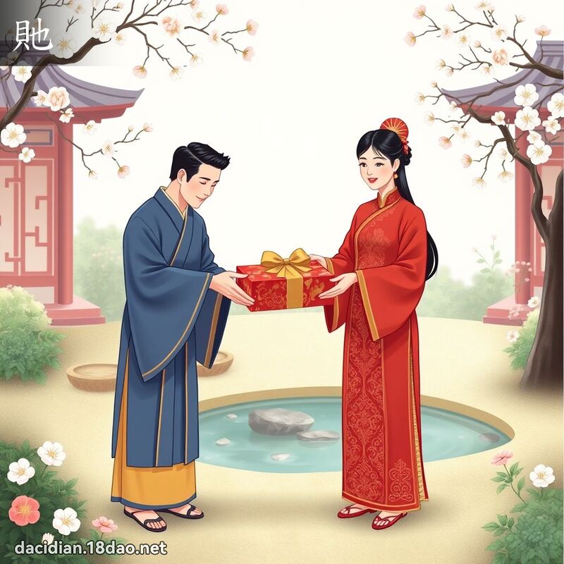 貤 - 國語大辭典配圖