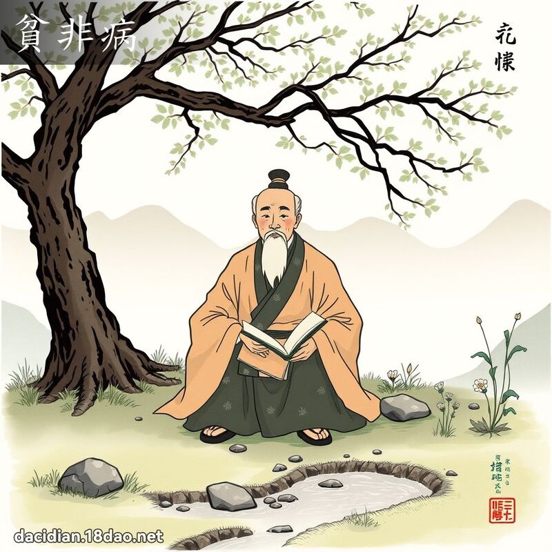 贫非病 - 国语大辞典配图