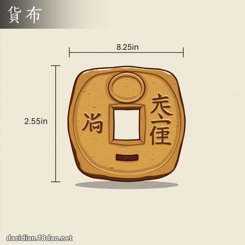 貨布 - 國語大辭典配圖